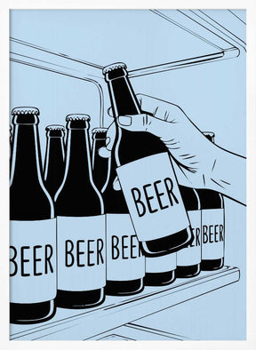 Beer Shelf Poster