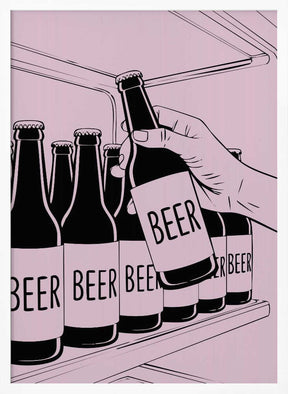 Beer Shelf Poster