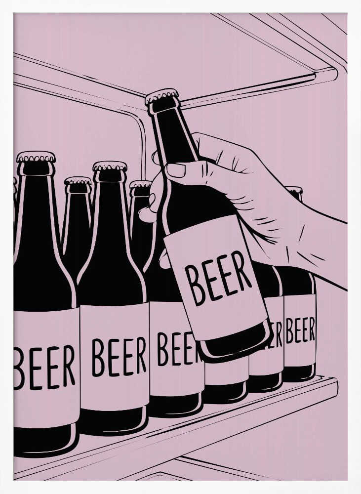 Beer Shelf Poster
