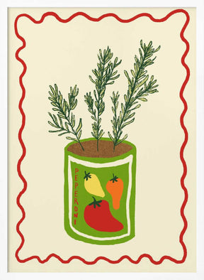 Chillies &amp; Rosemary Poster