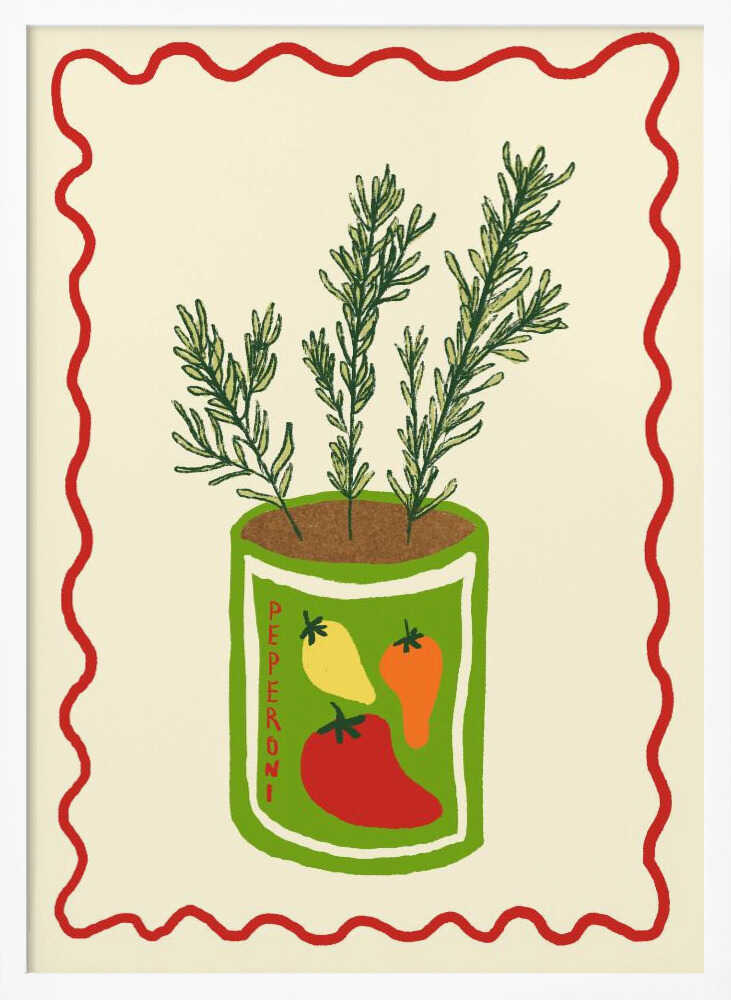 Chillies &amp; Rosemary Poster