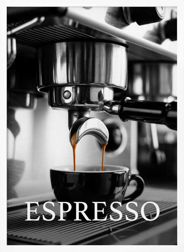 Espresso Machine Poster