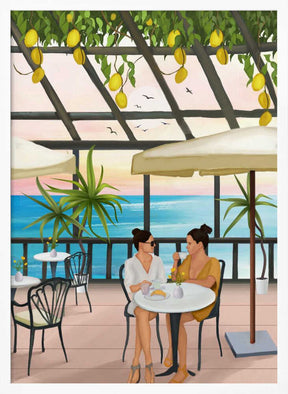 Beneath the Lemon Canopy Poster