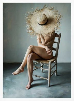 The Girl In the Straw Hat Poster