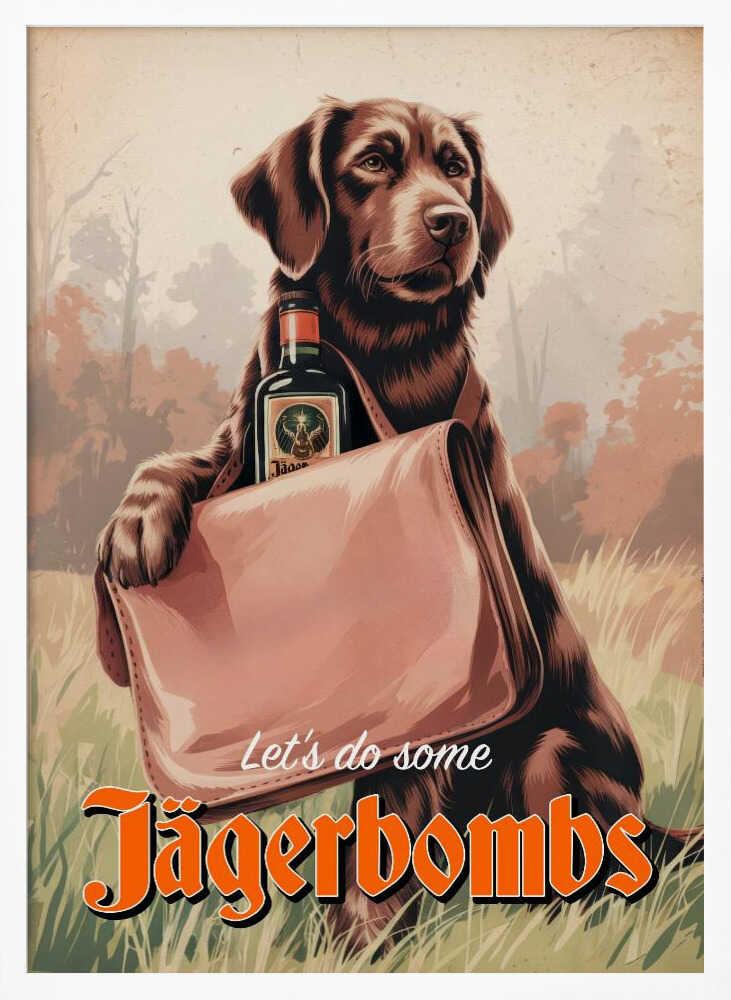 Let's Do Some Jägerbombs Poster