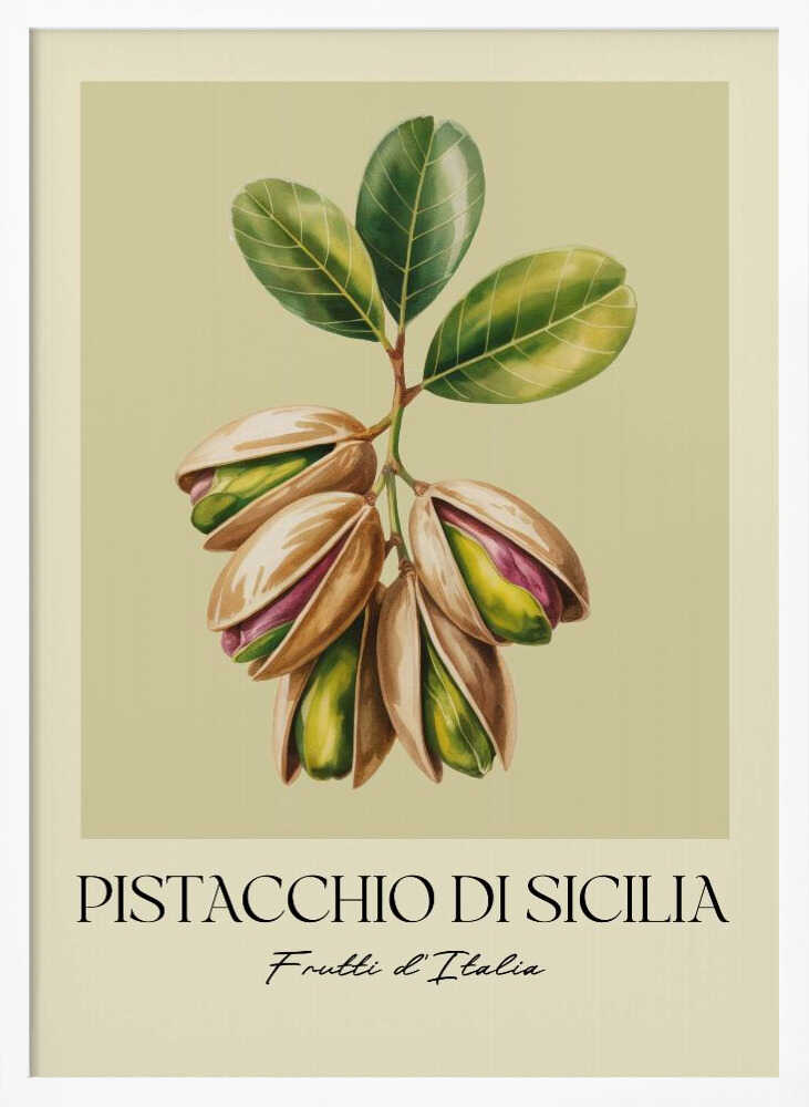 Pistacchio Di Sicilia Poster