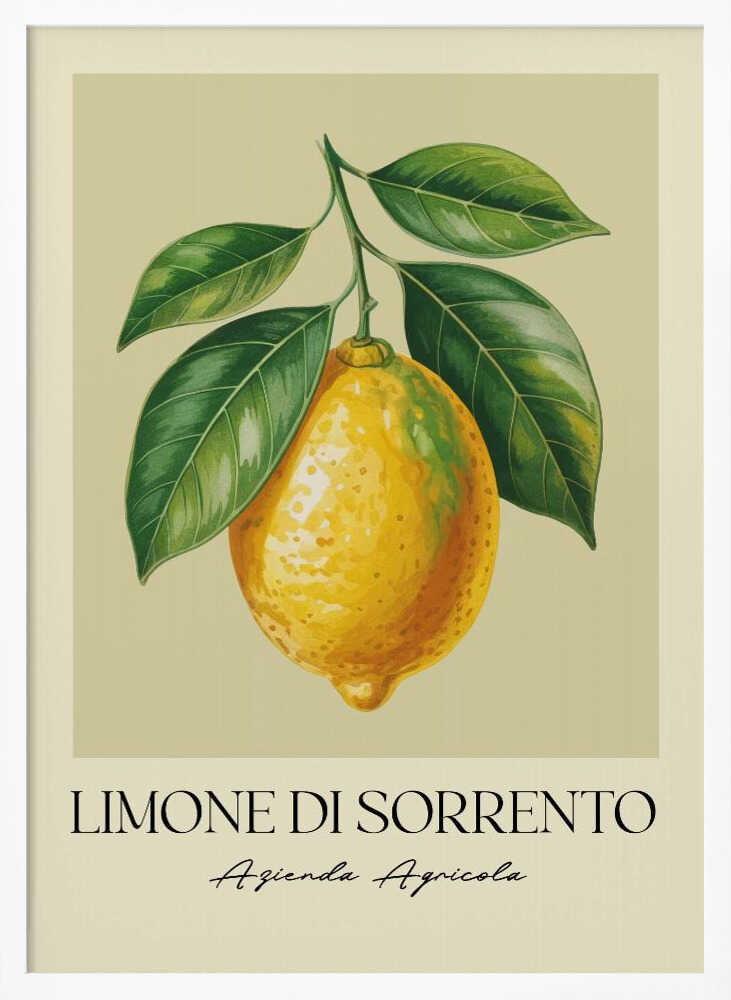Limone Di Sorrento Poster