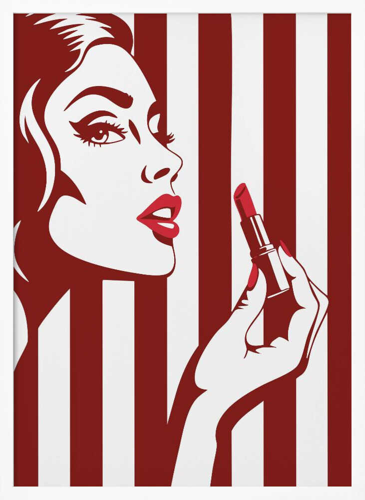 Put On Some Lipstick Poster