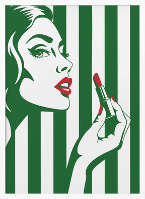 Put On Some Lipstick Poster