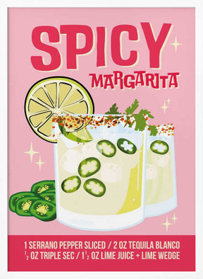 A3 Spicy Margs 5 Pink A3 Plus 01.png Poster