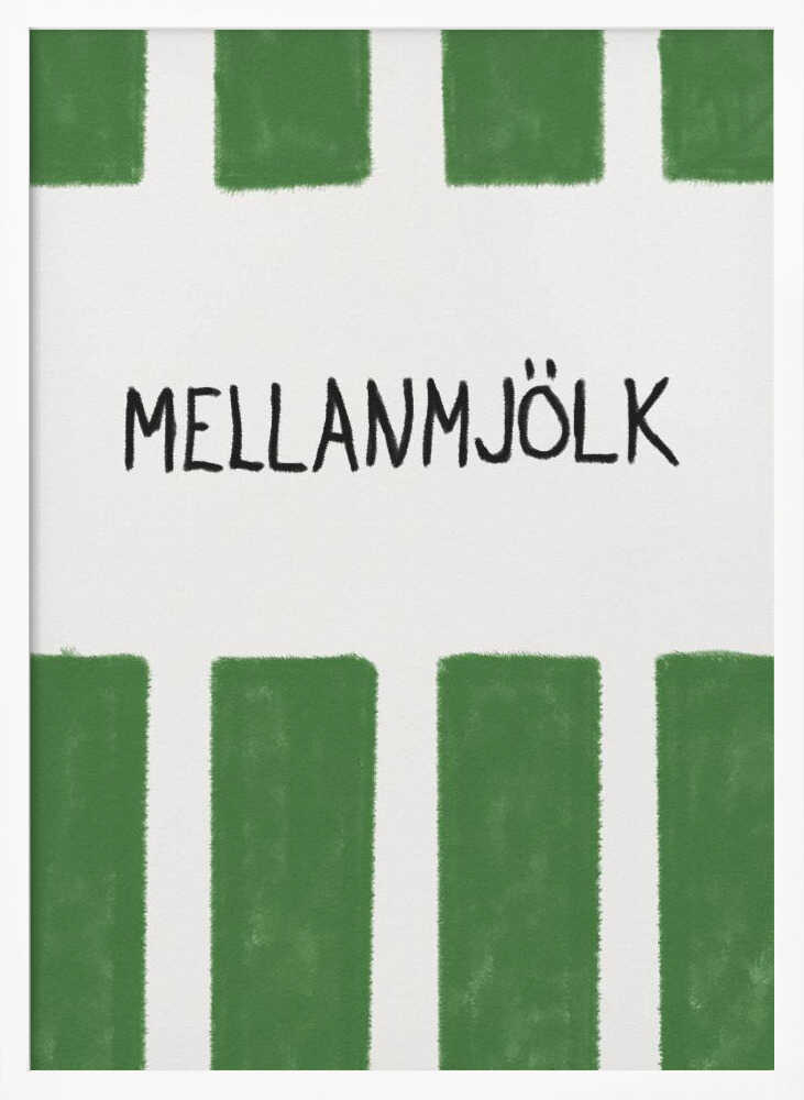 Mellanmjölk Poster