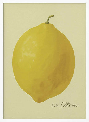 Le Citron Poster