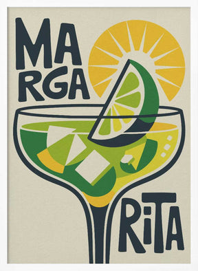 Sunny Margarita Poster