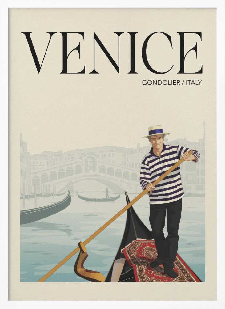 Venice Travel Poster Poster