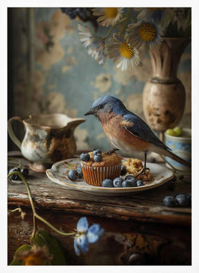 Blueberry Bliss Poster