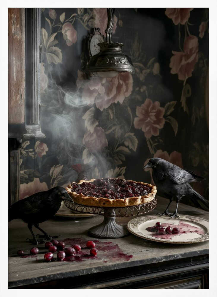 Cherry Pie Crow Poster