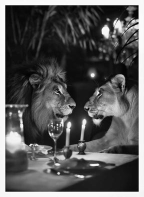 Lion’s Candlelight Dinner Poster