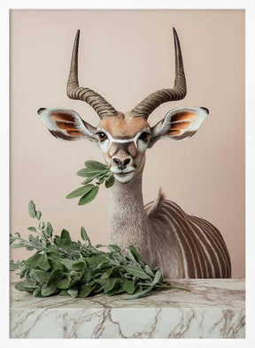 Kudu Herbivore Bliss Poster