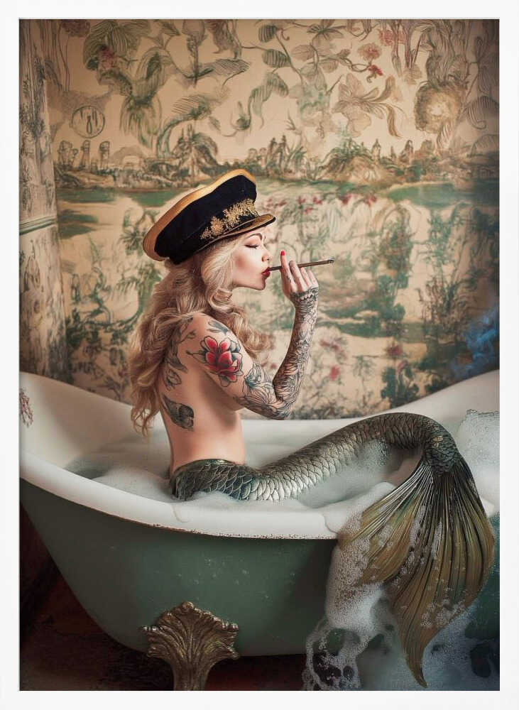 Velvet Smoke Siren Poster