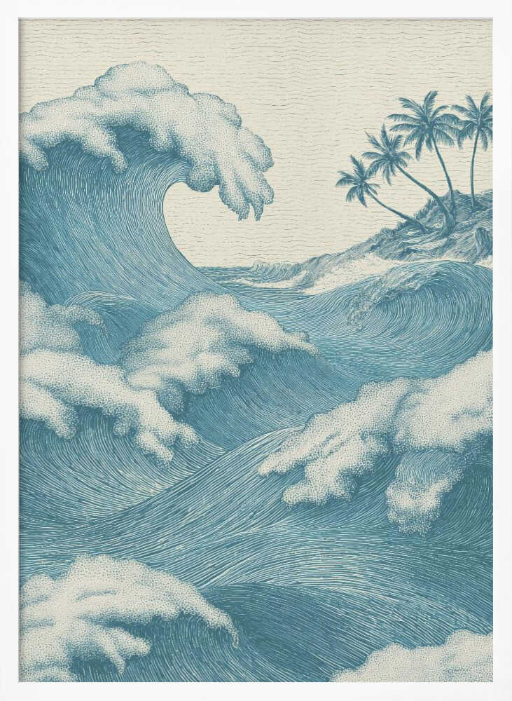 The Waves Poster