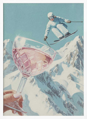 Sip and Ski Poster