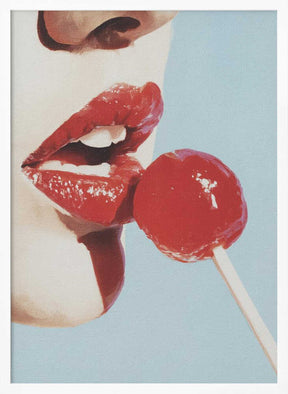 Red Lollipop Poster