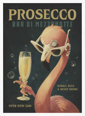 Prosecco Bar Di Mezzanotte Poster