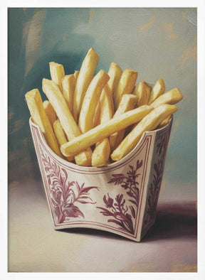 Retro Fries Poster