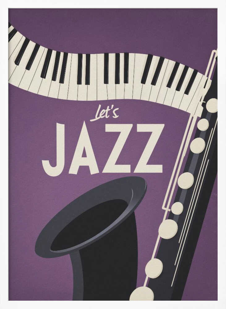 Let's Jazz Poster
