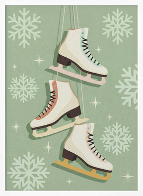 Three Skates Poster