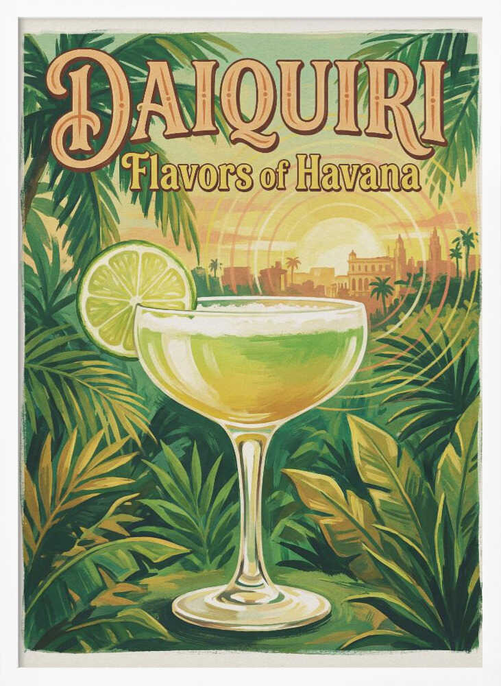 Daiquiri - Flavors of Havana Poster