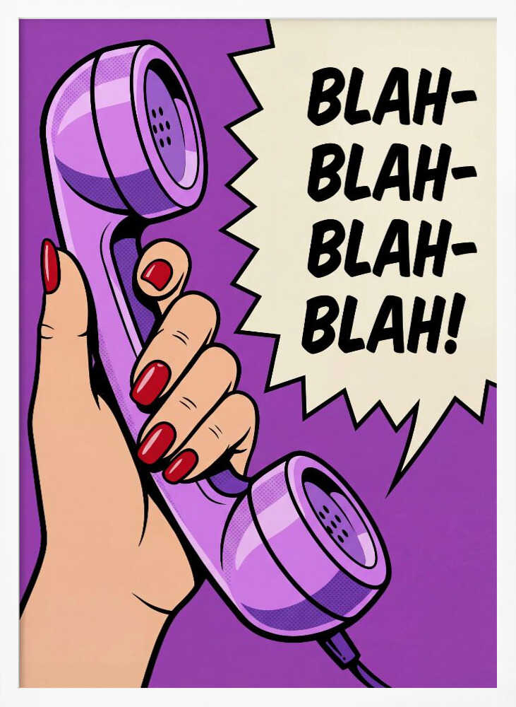 Blah Blah Blah Poster