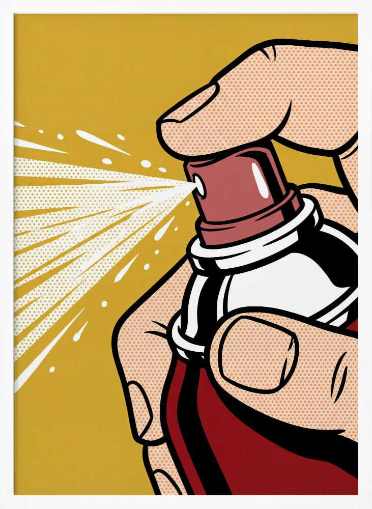 Spray Bottle Poster
