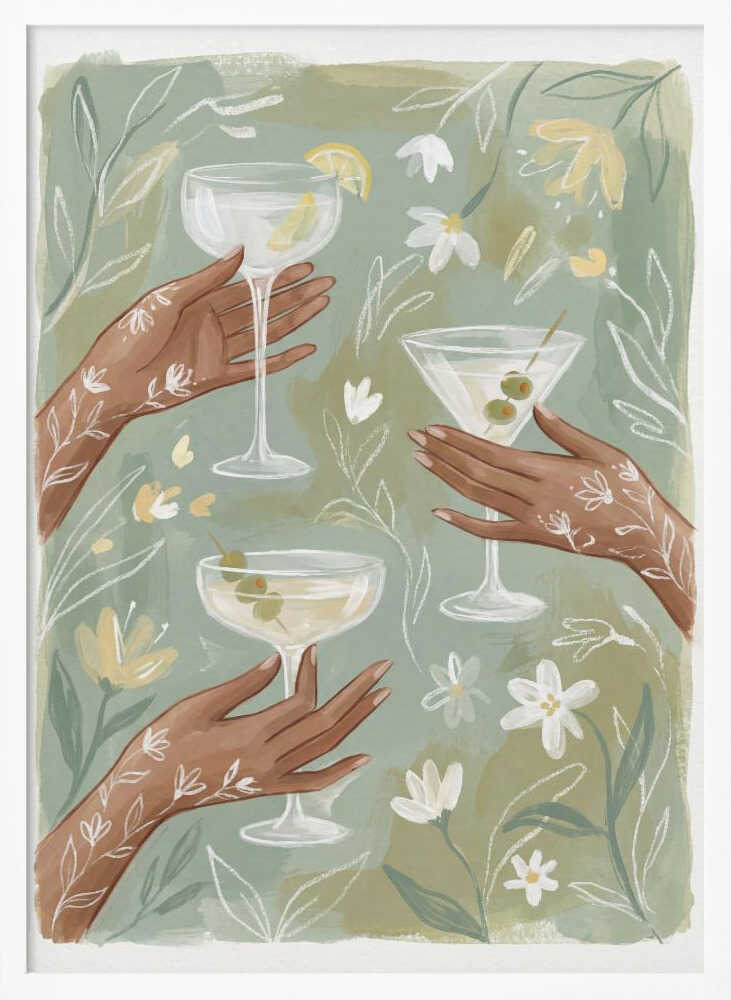 Time for Cocktails Poster
