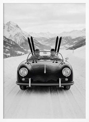 Driving In the Alps Poster