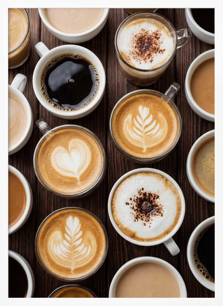 Variations of Coffee Poster
