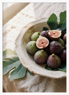 Figs In a Bowl Poster
