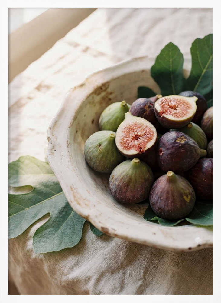Figs In a Bowl Poster