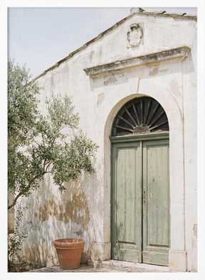 Mediterranean house Poster