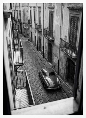 The Car In the Alley Poster