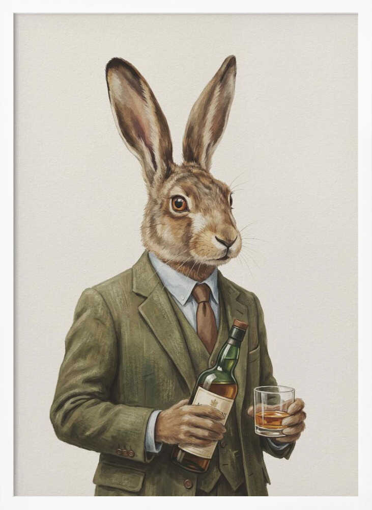 The Whiskey Hare Poster