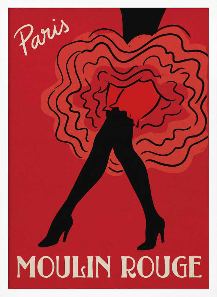 Paris - Moulin Rouge Poster