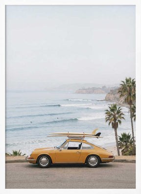Porsche Coast Poster