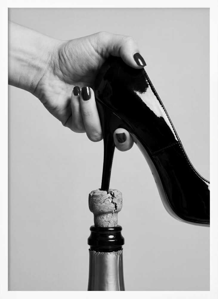 High-Heeled Wine Opener Poster