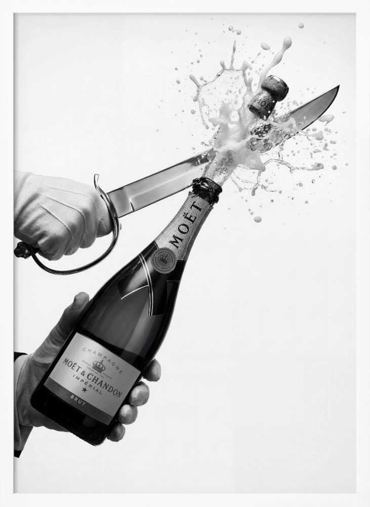 Sabering Champagne Poster