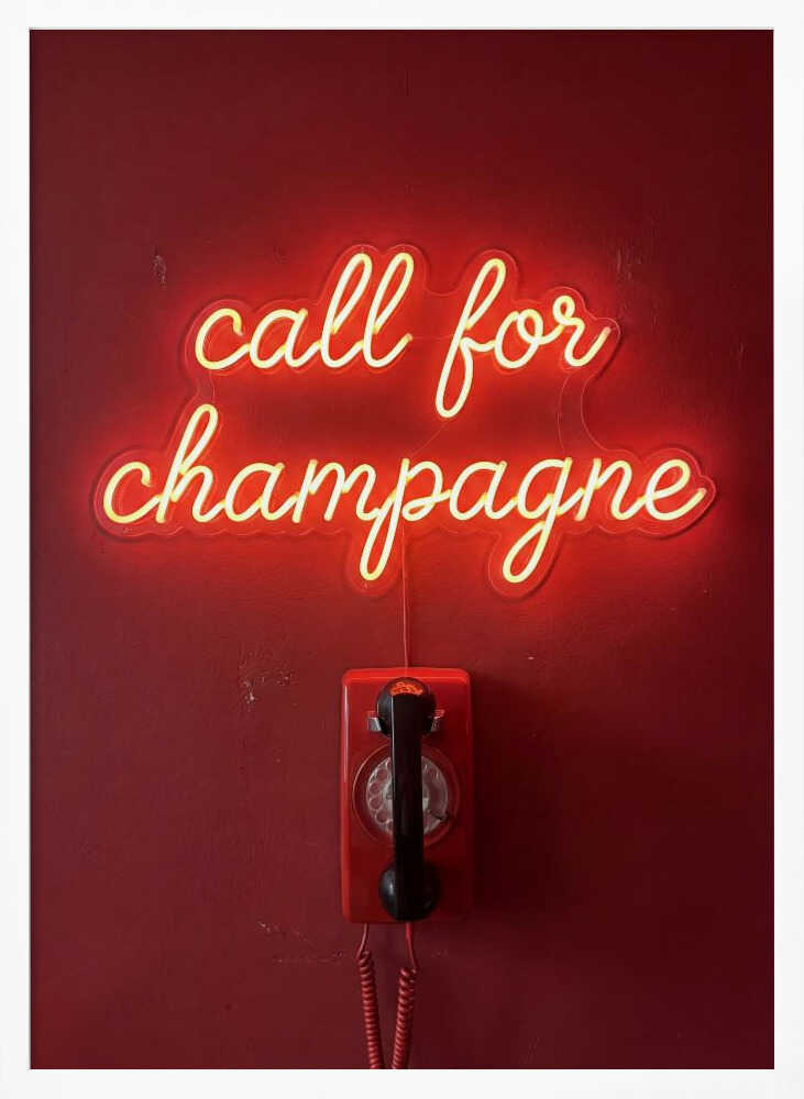 Call for Champagne Poster