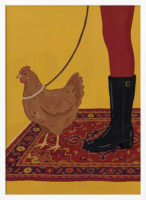 Me and My Hen Poster