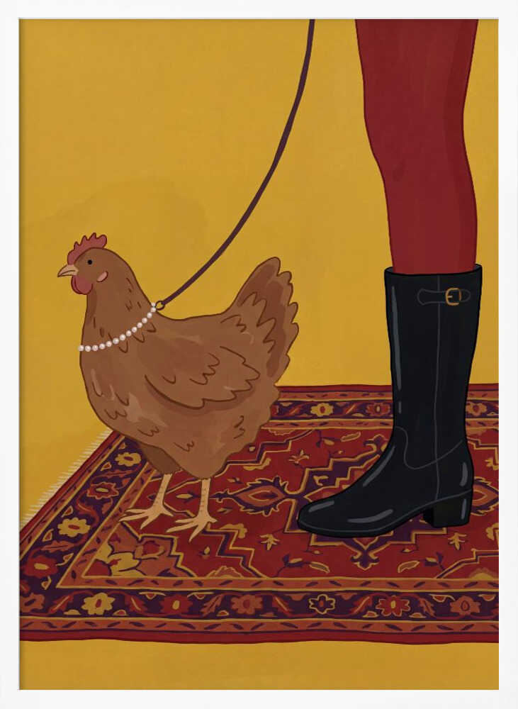 Me and My Hen Poster