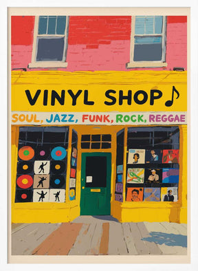 Vinyl Shop 01.png Poster