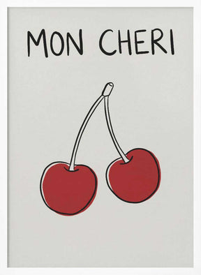 Mon Cheri Sketch Poster